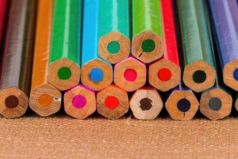 Colored pencils. Foto stock