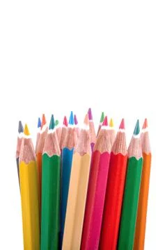 Colored pencils Foto stock