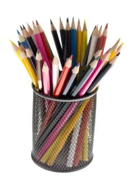 Colored pencils Foto stock