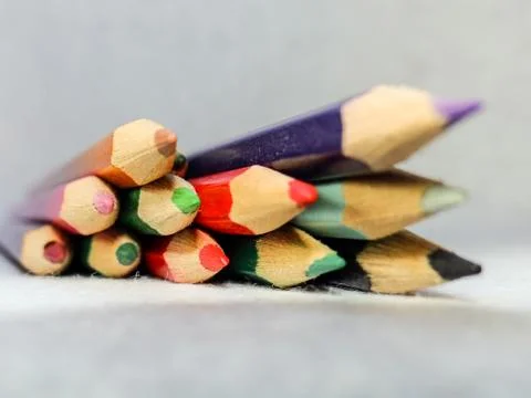 Colored pencils Foto stock