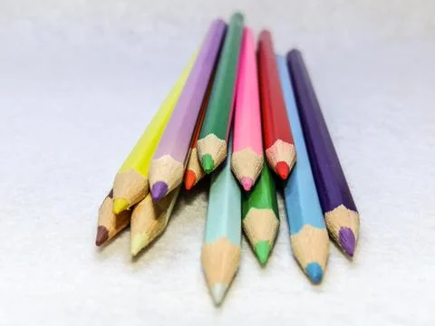 Colored pencils Foto stock