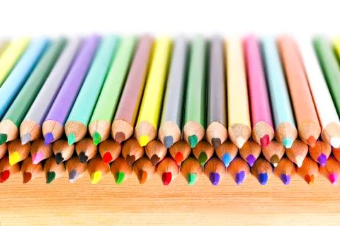 Colored pencils Stock-Fotos
