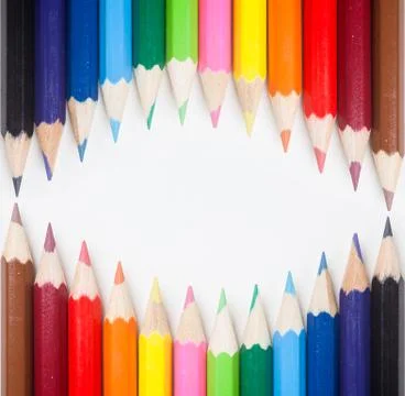 Colored pencils Stock-Fotos