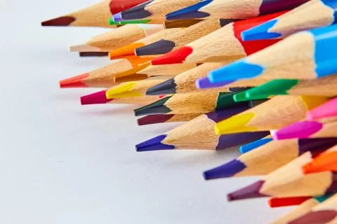 Colored pencils 스톡 사진