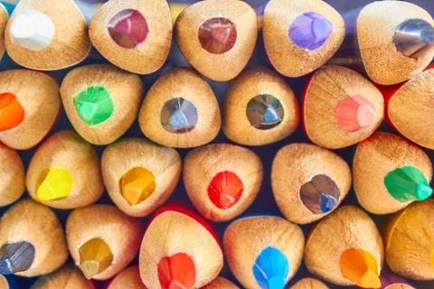 Colored pencils Stock-Fotos