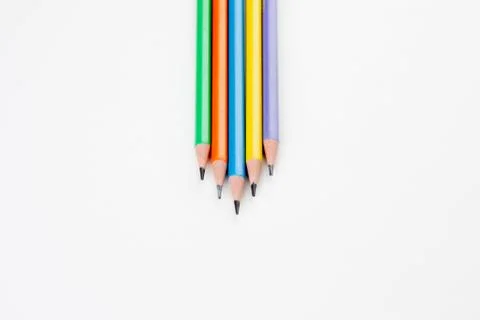Colored pencils Foto stock