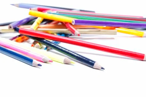 Colored Pencils Stock Photos