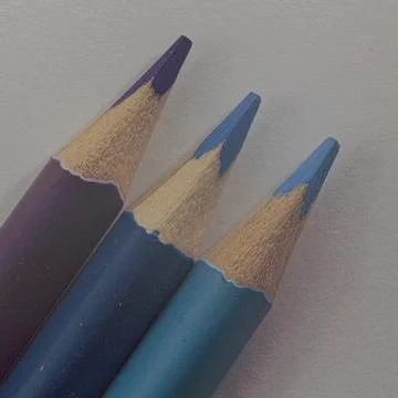 Colored pencils Stock Photos