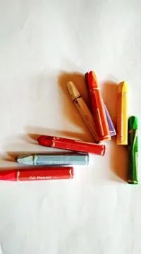 Colored pencils Foto stock