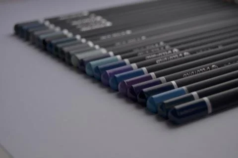 Colored pencils Stock Photos