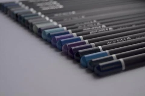 Colored pencils Stock Photos