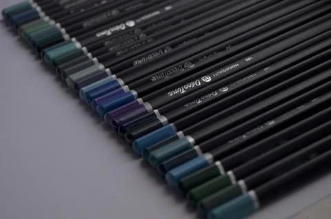 Colored pencils Stock Photos