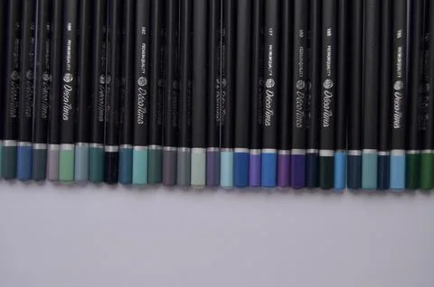 Colored pencils Foto stock