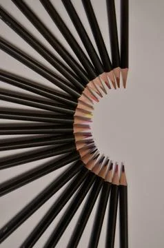 Colored pencils Stock Photos