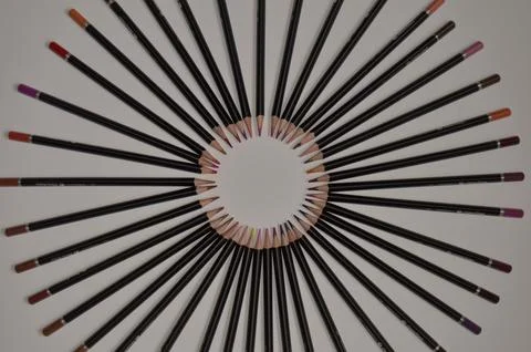 Colored pencils Foto stock