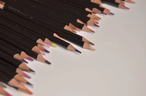 Colored pencils Foto stock