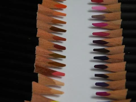 Colored pencils Foto stock