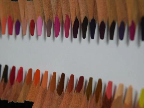 Colored pencils Foto stock
