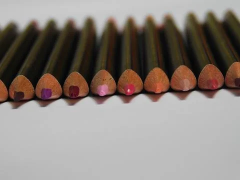 Colored pencils Stock Photos