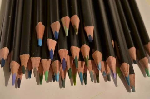 Colored pencils Foto stock