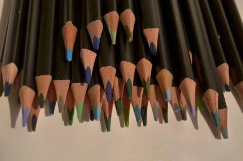 Colored pencils Foto stock