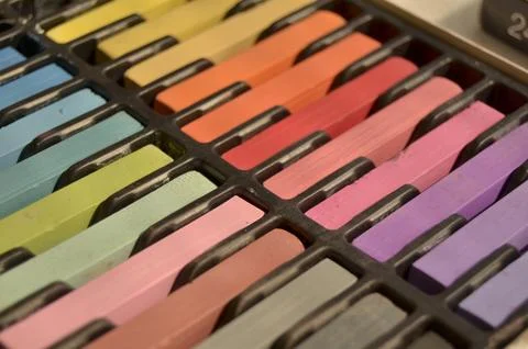 Colored pencils Stock Photos