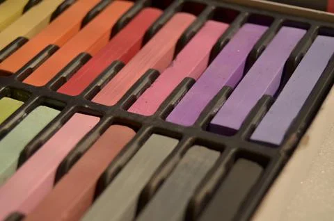 Colored pencils Stock Photos