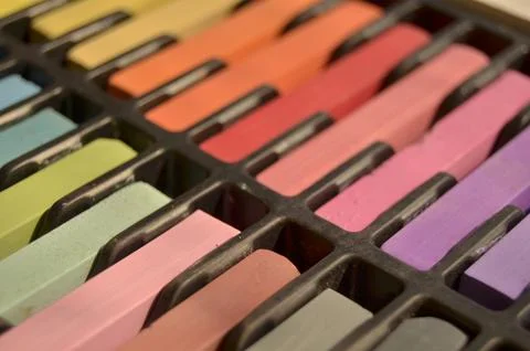 Colored pencils Stock Photos