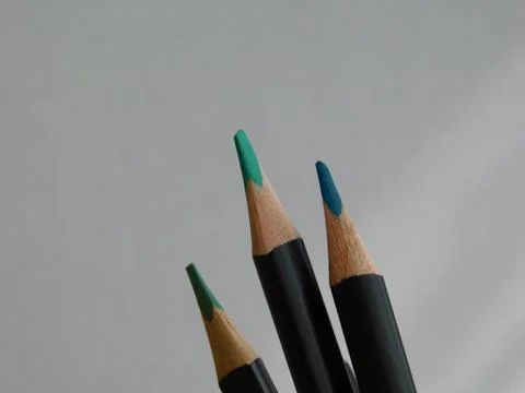 Colored pencils Foto stock