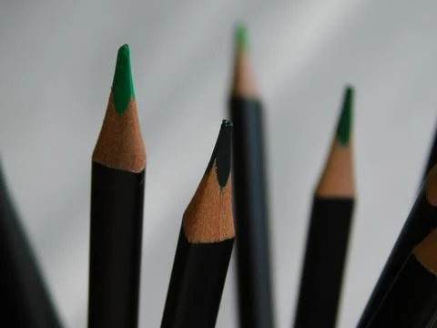 Colored pencils Foto stock