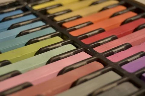 Colored pencils Stock Photos