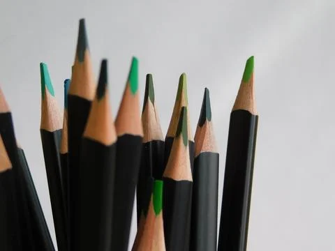 Colored pencils Foto stock