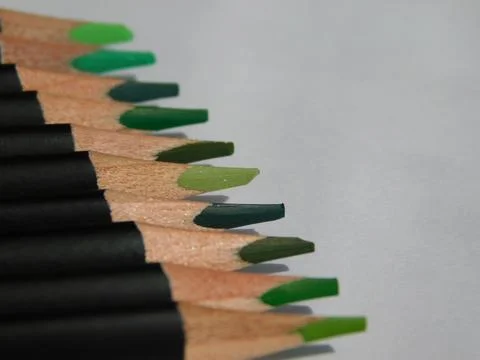 Colored pencils Stock Photos