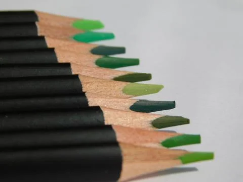 Colored pencils Stock Photos