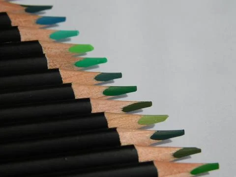 Colored pencils Stock Photos