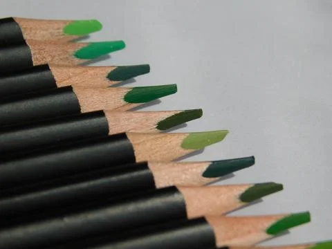 Colored pencils Foto stock