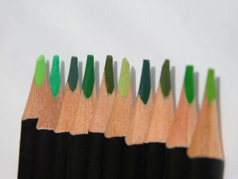 Colored pencils Stock Photos