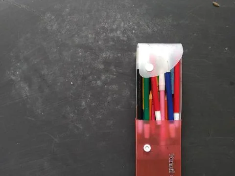Colored pencils Stock Photos