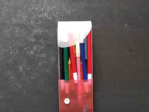 Colored pencils Foto stock