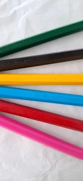 Colored pencils Stock Photos