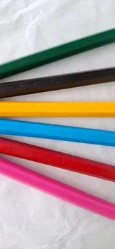 Colored pencils Stock Photos