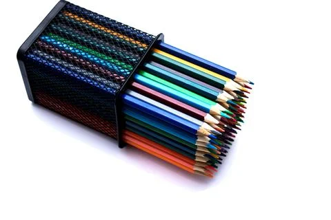 Colored pencils Foto stock