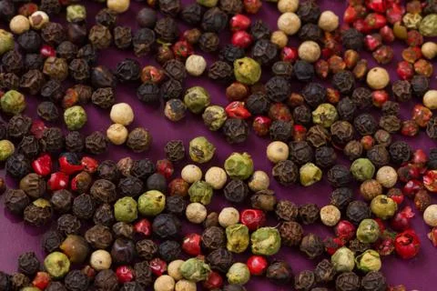 Colored pepper Stock Photos