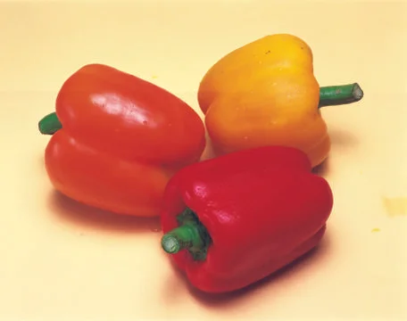 Colored Peppers Stock Photos