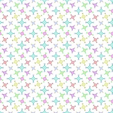 Colored petals Illustrazione stock