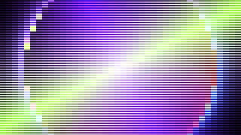 Colored Pixelated Radar Circle Rotation Surface Loop Neon Abstract Background Stock Footage 209944892