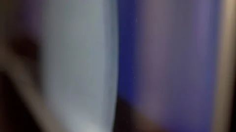 Colored Pixels, Abstract Patterns, when Viewed from a Close-up View of Program Video stock 159036284