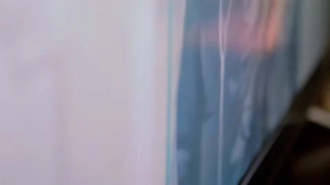 Colored Pixels, Abstract Patterns, when Viewed from a Close-up View of Program Stock Footage 159037434