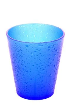 Colored plastic cup Stock Photos