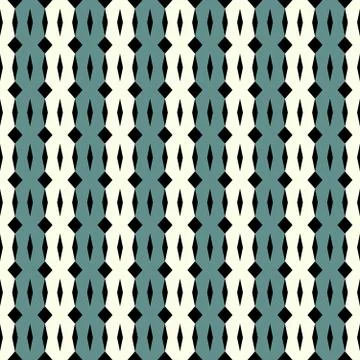 Colored polygons in a retro style. Seamless geometric pattern. vector illustr Stock Illustration